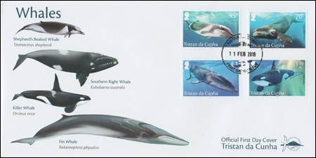 201902 Whales FDC