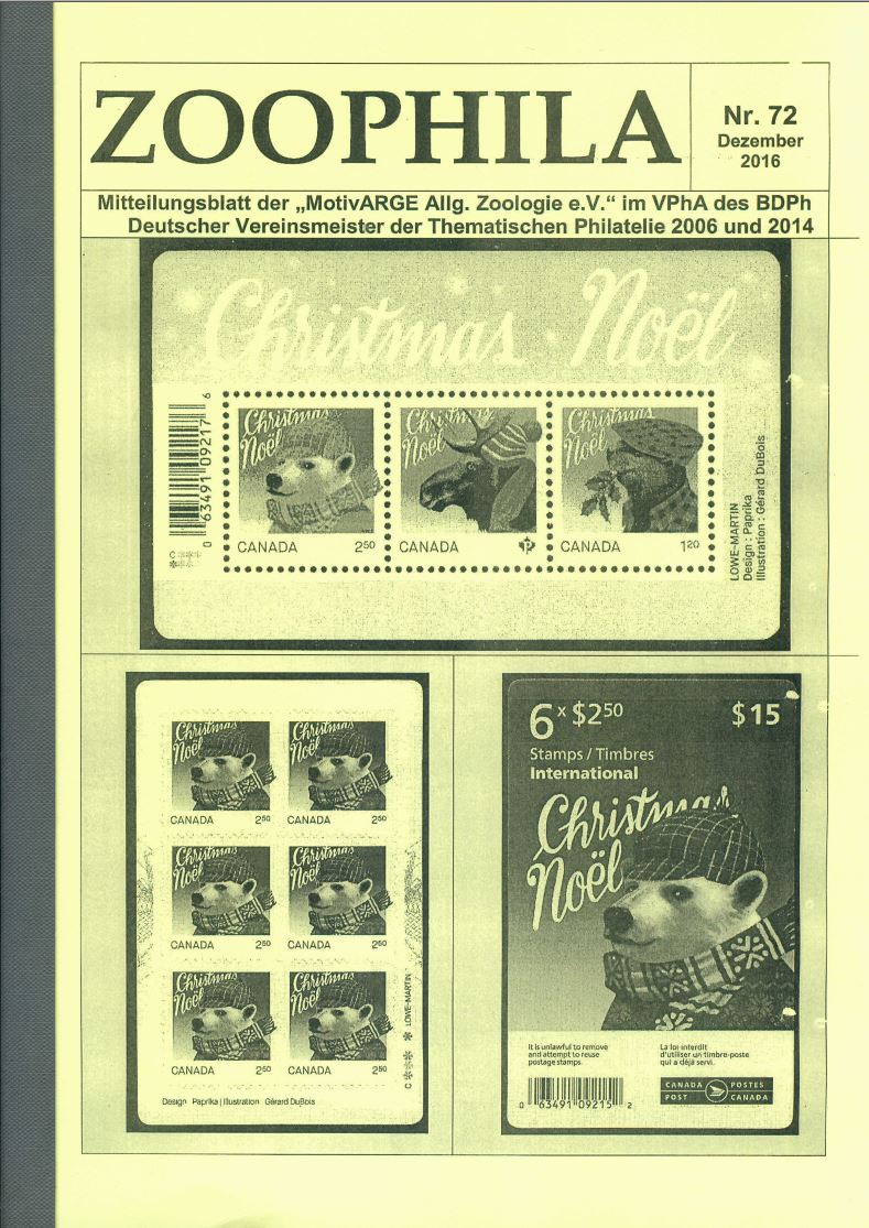 Cover of Zoophila 72