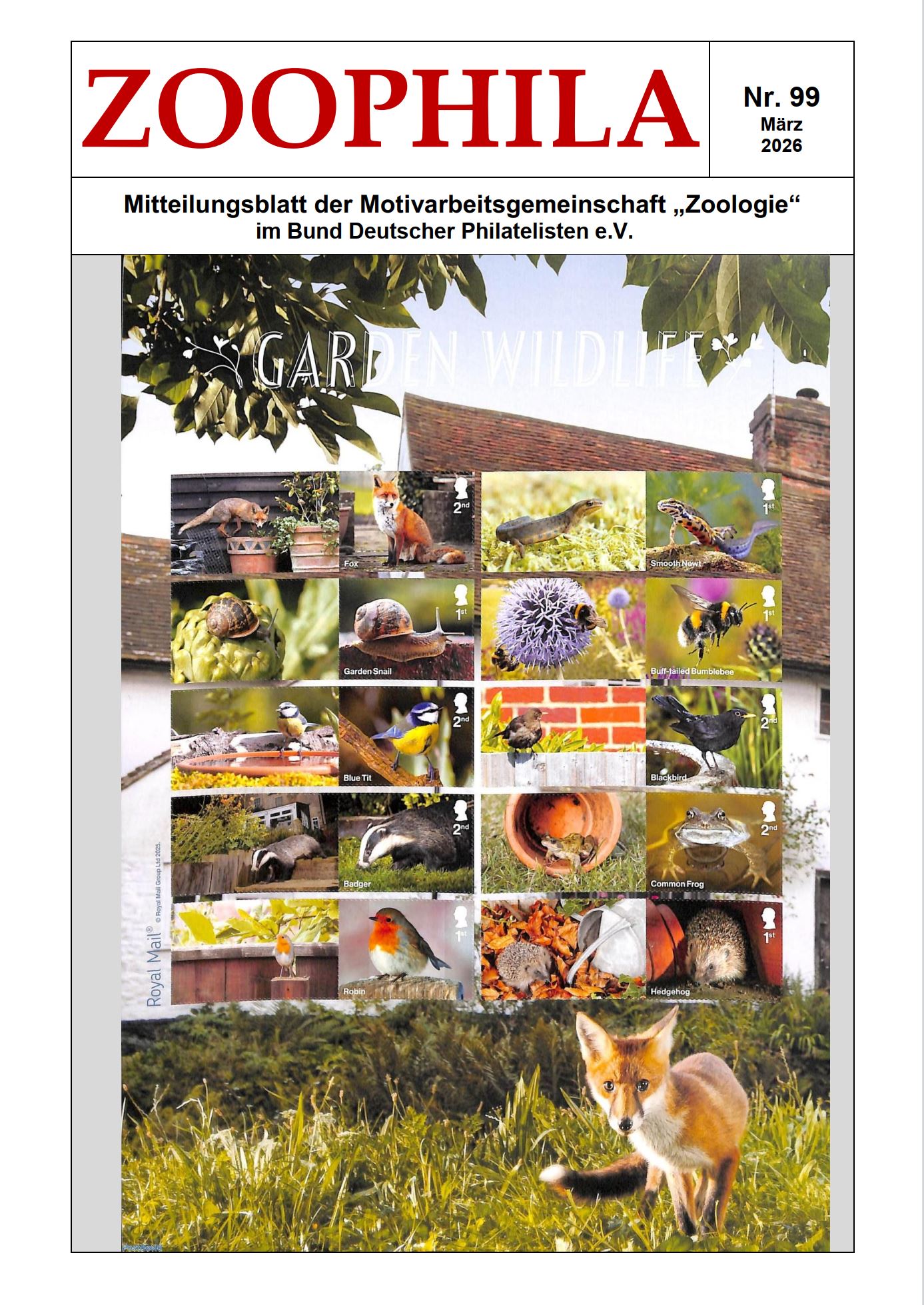 Titelbild Zoophila 99